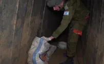 Пятна крови в тесном и темном туннеле