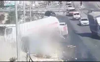 Видео момента теракта на перекрёстке Гиват-Асаф