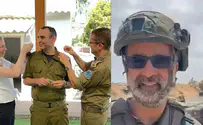 תקיעת שופר בעזה והדרגה לבוגר מכינת עצמונה