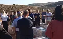 'עוקד והנעקד' על קברו של גדעון פרי הי"ד