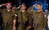 צילום: דובר צה"ל טקס התייחדות עם זכר חללי חטיבת "כפיר"