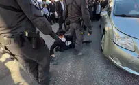 מפגינים חרדים התעמתו עם שוטרים בירושלים