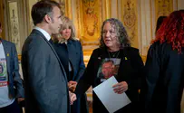 Israeli-French hostages' families meet with President Macron