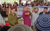 Fallen soldier's shofar blown at funeral