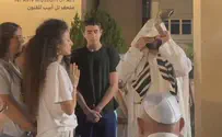 Chilling: Shofar-blowing with the families of hostages