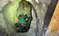 מנהרת אמל"ח בעומק 10 מטרים ליד צומת מגידו