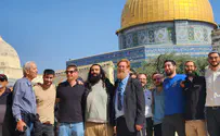 יהודה גליק עלה להר הבית עם משפחתו