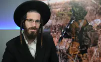 צילום: ערוץ 7 הקרע בעם והכאב על הנופלים שהובילו את בן האדמו"ר להתגייס: "חובה מוסרית מצד התורה"