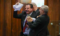 סערה במליאה: ח"כ איימן עודה הורד מהדוכן