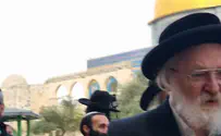 הרב דניאל סטבסקי עלה לראשונה להר הבית