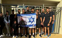 הצוות של הלוחם דור מנגדי ז"ל רץ לזכרו
