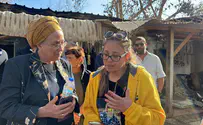 Minister Strock meets freed hostage