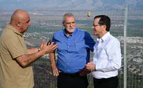 הרצוג ביקר בגבול הצפון: "מוכרחים לשקם"