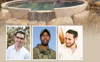 בונים את "מעין הבנים" להנצחת הנופלים