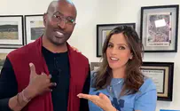 Van Jones and Noa Tishby light Hanukkah candles
