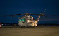IAF helicopter flips over on the ground