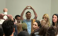 Ari Rosenfeld received applause in court room