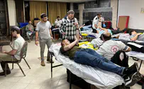 תלמידי ישיבת ק"ש תרמו דם עם שובם לעיר