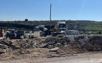 המנהל האזרחי פינה מבנים בפונדוק