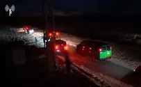 Возвращение трех заложниц на территорию Израиля