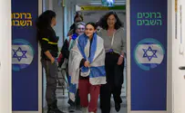 Wrapped in Israeli flags with tears in their eyes and huge smiles