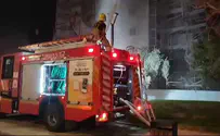 שריפה פרצה במלון בטבריה