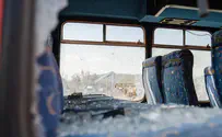 Freak bus accident leaves woman in coma