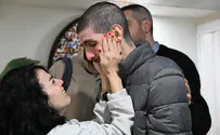 Or Levy meets his family: 'We waited so long for you, sweetie'