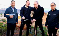 הונחה אבן פינה להכפלת הישוב טל מנשה