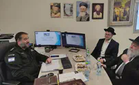 Ukraine's Prison Rabbi meets Chief Rabbi of Israel Prison Service