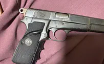 פלסטיני נעצר כשברשותו אקדח ותחמושת