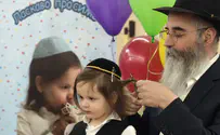 התינוק שחולץ בגיל שלושה ימים חגג חלאקה