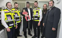 האברך התרגש: "החזרתם לי את התינוקת"