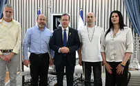 נציגי פורום תקווה נפגשו עם הנשיא הרצוג