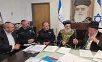 המפכ"ל מכר את החמץ והתרגש בשיחה עם הרבנים