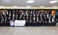 על מצה שמורה: תל אביב הצדיעה לשלוחי חב"ד