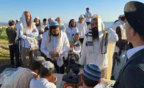לזכר הלוחם שנפל: עשרות התפללו במזבח יהושע