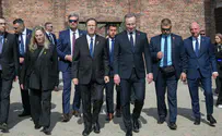 President Isaac Herzog meets Poland's President Duda at Auschwitz