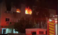 Nine injured in Akko apartment fire