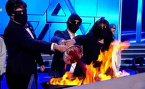 Mossad agents light Independence Day torch