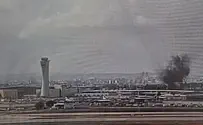 תיעוד דרמטי: רגע הנפילה בנתב"ג