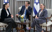 President Herzog meets with Israel's Eurovision contestant