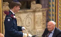 Proud in my kippah: Jewish teen with royals at national VE Day service