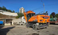הוחרם הטרקטור שהשבית את הרכבת הקלה