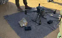 שלושה בדואים הבריחו רחפנים וסמים לעזה