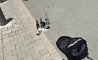 תייר הניח בקבוקי תבערה ליד שגרירות ארה"ב