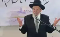 הרב הראשי זעק: אנחנו לא מבינים כמה זה חסר