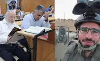 הרב שנערך לכניסה לעזה - והשר שלמד חברותא