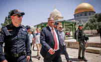 Ben-Gvir visits Temple Mount for Jerusalem Day