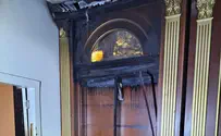 Suspected arson at synagogue of former Chief Rabbi Yitzhak Yosef